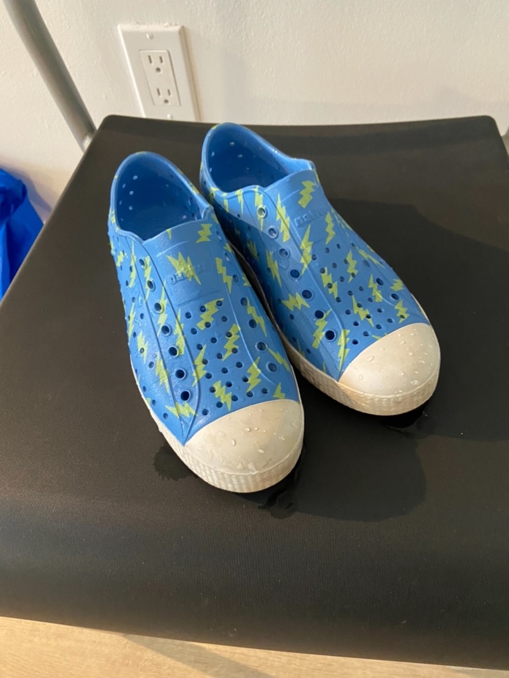 Kids Blue Lightning Native Shoes